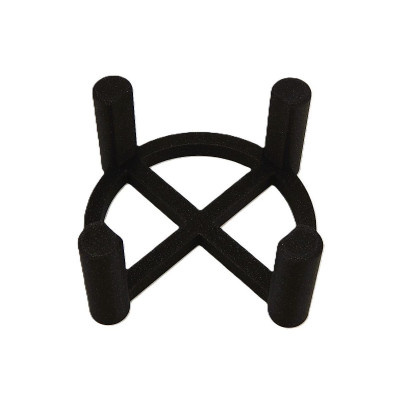 3d stojánek na podtácky, 4 místný na ležato 4 - Černá