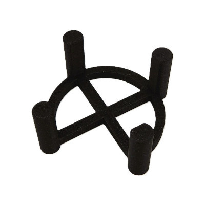 3d stojánek na podtácky, 4 místný na ležato 4 - Černá