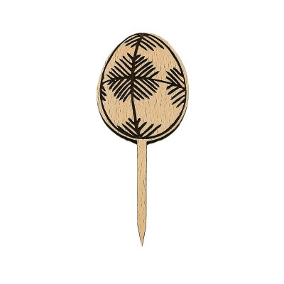 Dřevěná dekorace - Velikonoce, Kraslice 22
