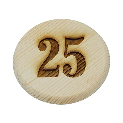 Dřevěný podtácek - 25