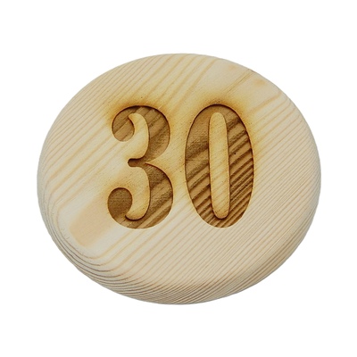 Dřevěný podtácek - 30