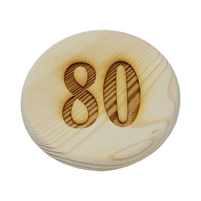 Dřevěný podtácek - 80