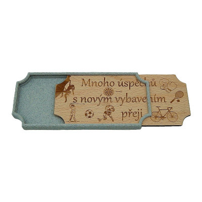 Dárková kazeta na peníze, Na vybavení pro sportovce - Obdélník 2