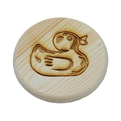 Dřevěný podtácek - Kačka 6