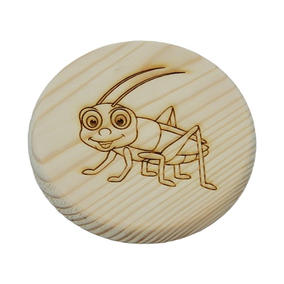 Dřevěný podtácek - Kobylka