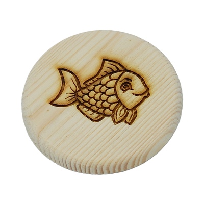 Dřevěný podtácek - Ryba