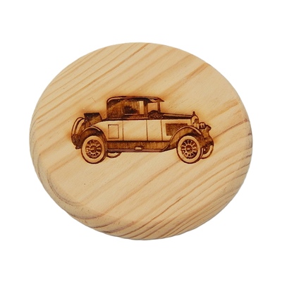 Dřevěný podtácek - Auto Veterán 1