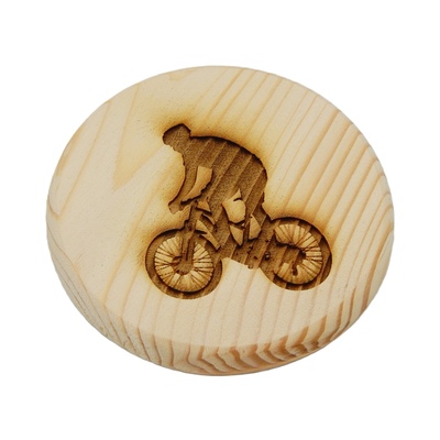 Dřevěný podtácek - Kolo Horské