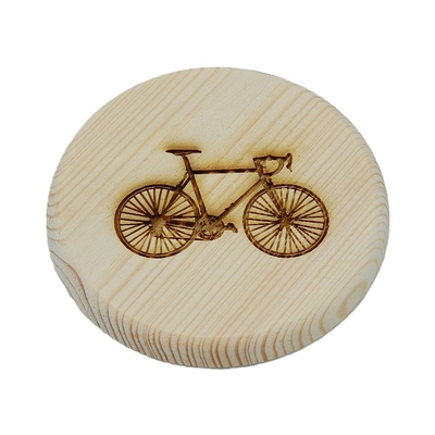 Dřevěný podtácek - Kolo Silniční 2