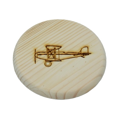 Dřevěný podtácek - Letadlo 3