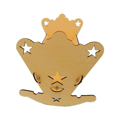 Dřevěný výrobek - Kolýbka pro panenky, hvězdy