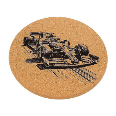 Kuchyňská pomůcka - Korková podložka pod hrnec, Formule 1