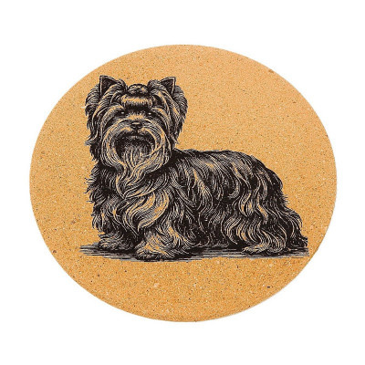 Kuchyňská pomůcka - Korková podložka pod hrnec, Jorkšír