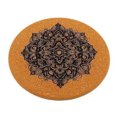 Kuchyňská pomůcka - Korková podložka pod hrnec, Ornament 12