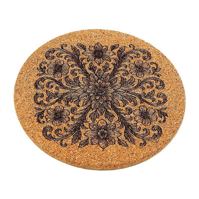 Kuchyňská pomůcka - Korková podložka pod hrnec, Ornament 14