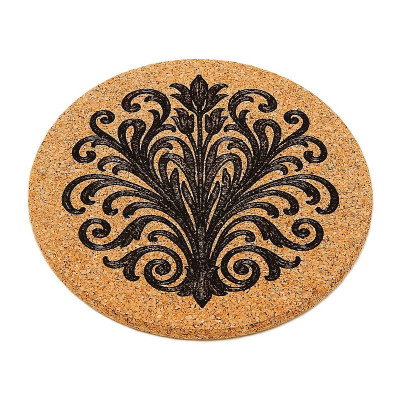 Kuchyňská pomůcka - Korková podložka pod hrnec, Ornament 17