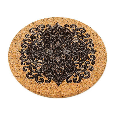 Kuchyňská pomůcka - Korková podložka pod hrnec, Ornament 19