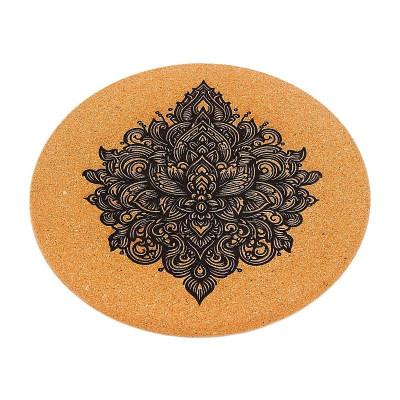 Kuchyňská pomůcka - Korková podložka pod hrnec, Ornament 2