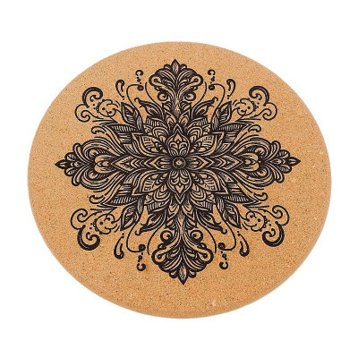 Kuchyňská pomůcka - Korková podložka pod hrnec, Ornament 3