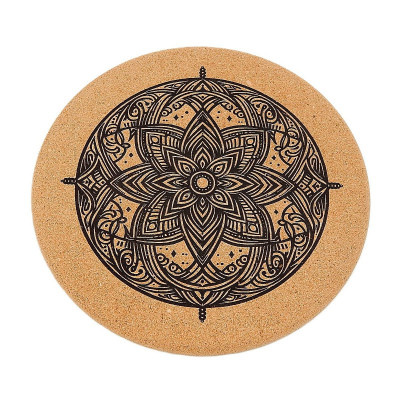 Kuchyňská pomůcka - Korková podložka pod hrnec, Ornament 5