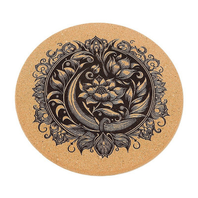 Kuchyňská pomůcka - Korková podložka pod hrnec, Ornament 9