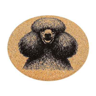 Kuchyňská pomůcka - Korková pomůcka pod hrnec, Pudl 1