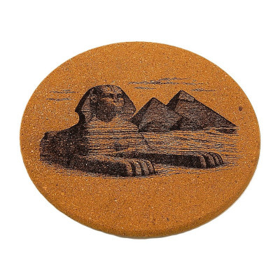 Kuchyňská pomůcka - Korková podložka pod hrnec, Pyramidy