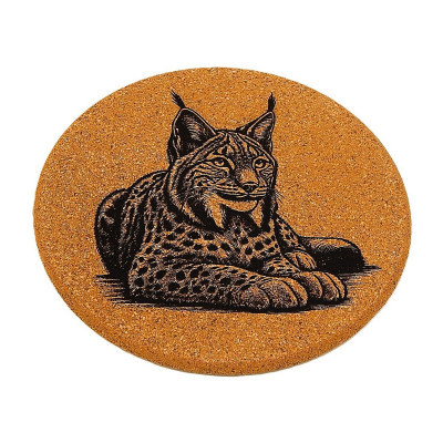 Kuchyňská pomůcka - Korková podložka pod hrnec, Rys