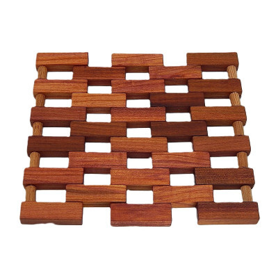 Kuchyňská pomůcka - Dřevěná podložka pod hrnec, skládací