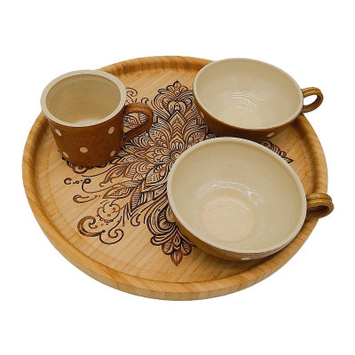 Kuchyňská pomůcka - Podnos velký, Ornament 2