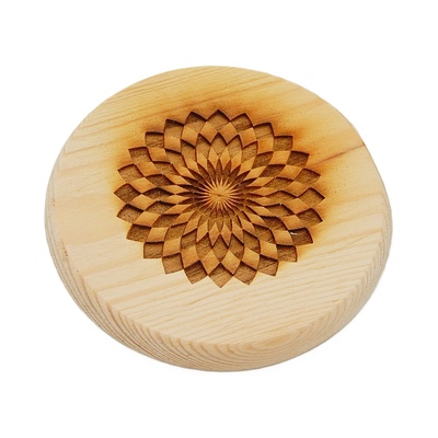 Dřevěný podtácek - Mandala 15