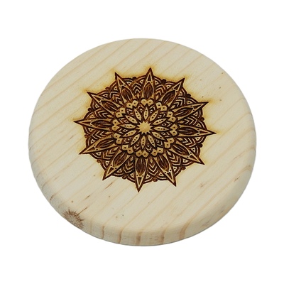 Dřevěný podtácek - Mandala 25