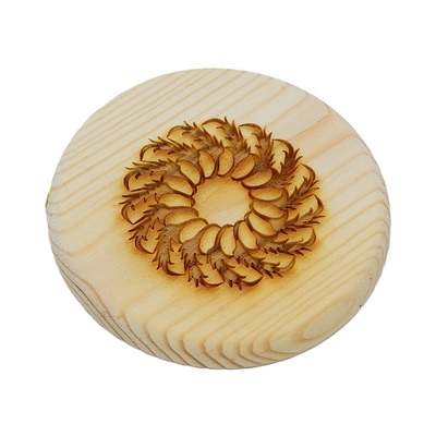 Dřevěný podtácek - Mandala 2