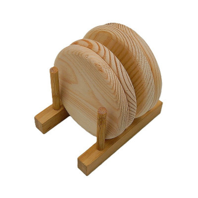 Dřevěný výrobek - Stojánek na podtácky 4 místný