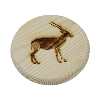 Dřevěný podtácek - Antilopa